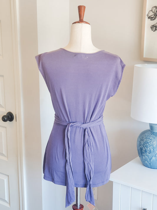 Dusty Blue Top M