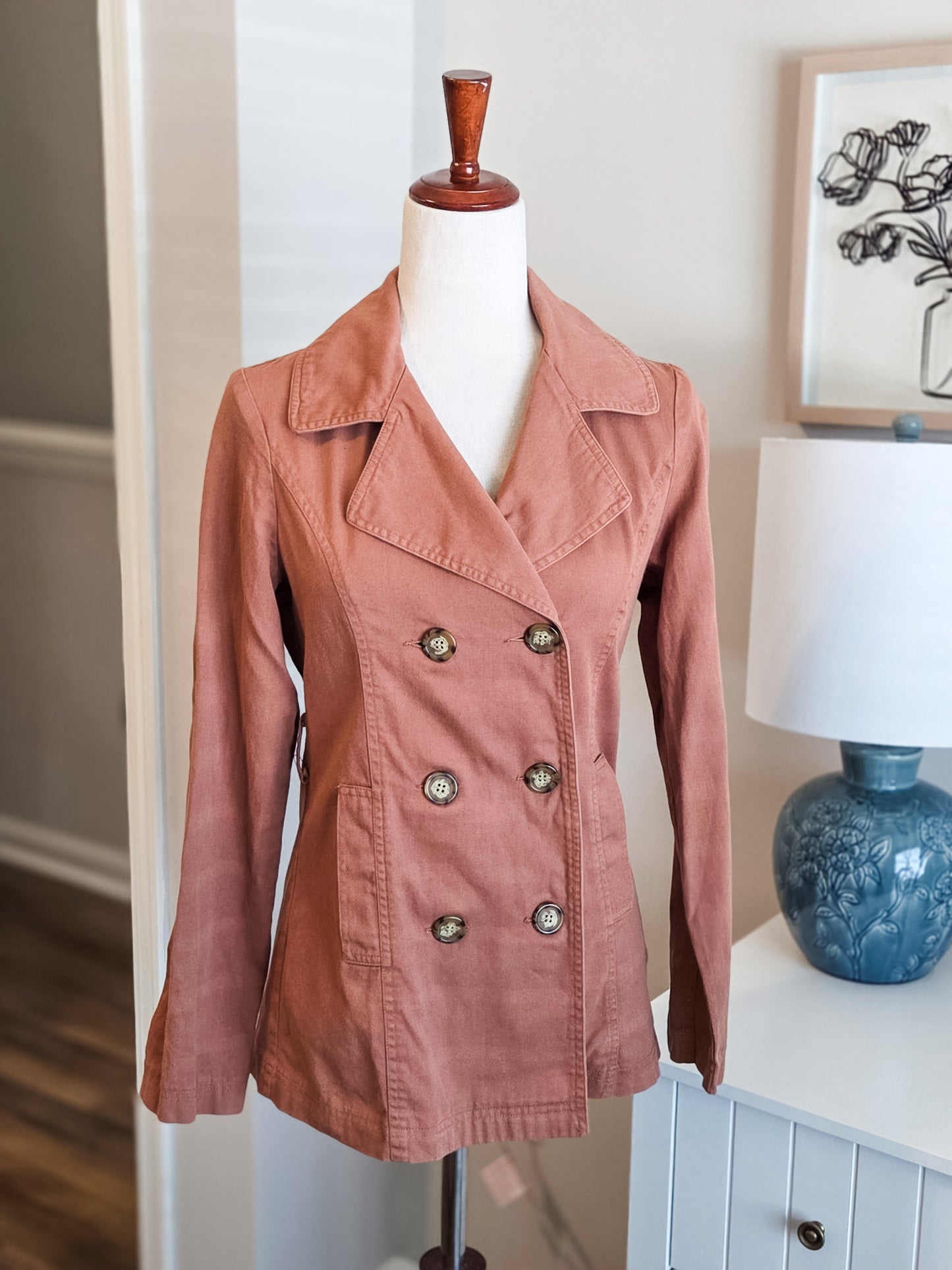 Camel Cotton Jacket S