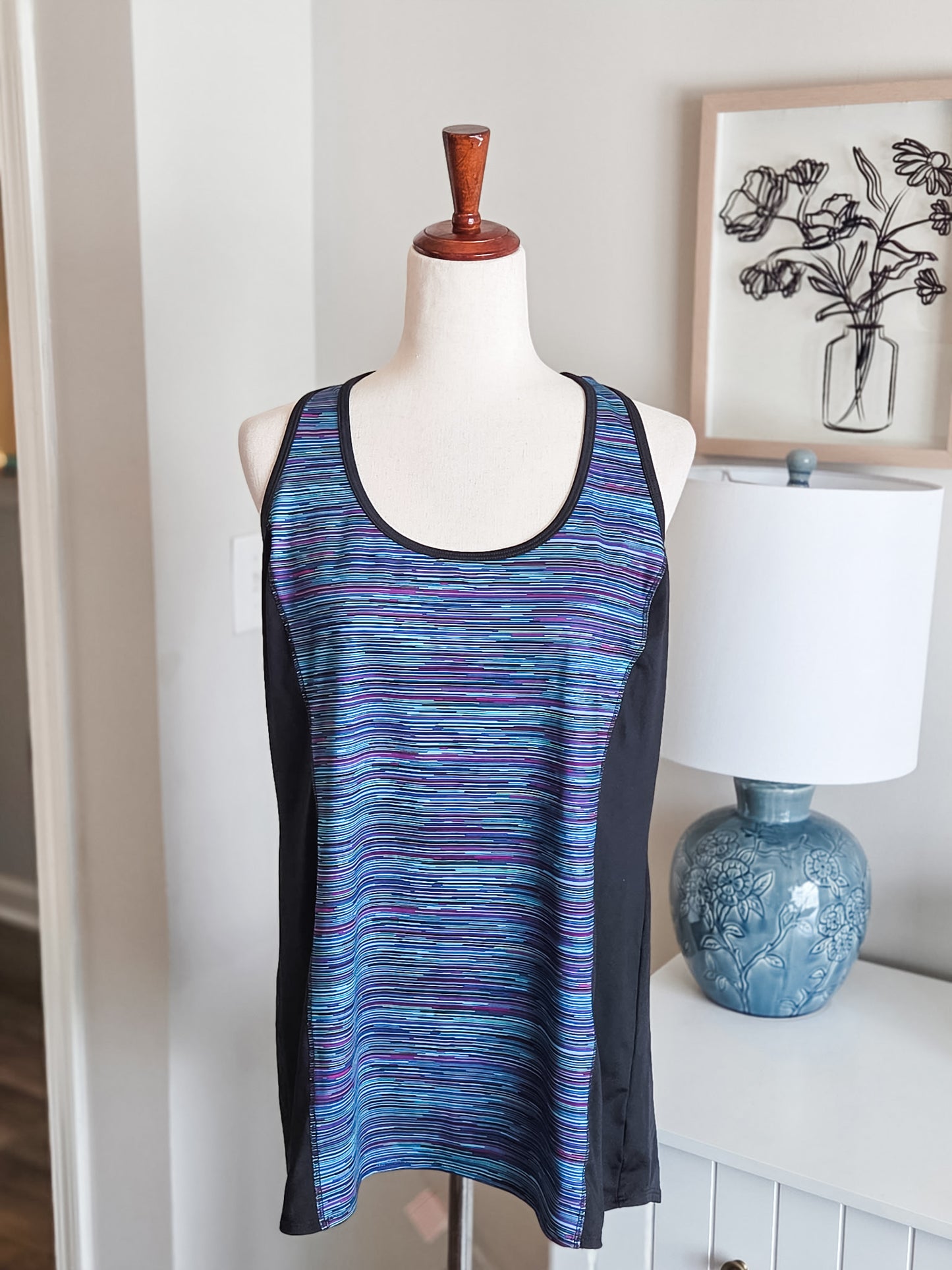 Multi Color Athletic Tank XL
