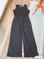 NWOT Black Jumpsuit 1X