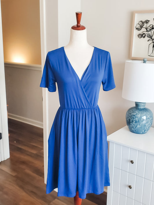 NEW Navy V Neck Dress