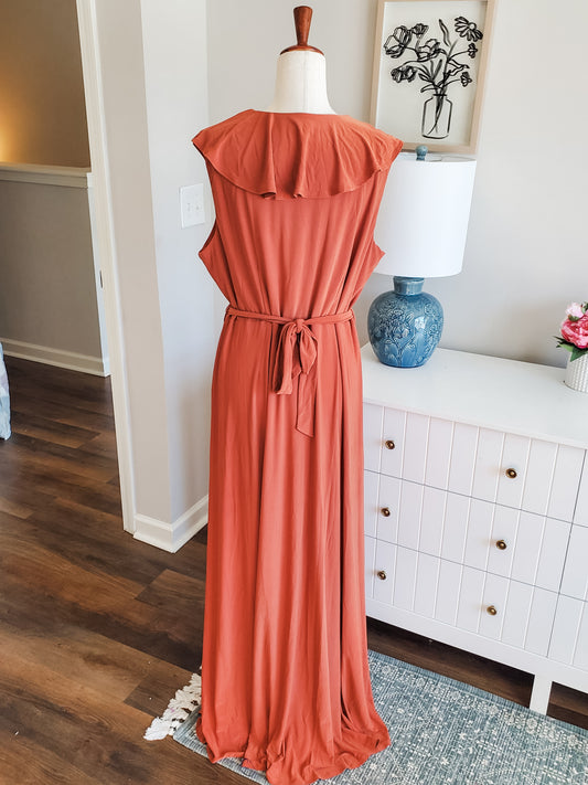 Orange Maxi Dress 18/20W