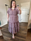 Plaid Dress :: Mauve+Sage