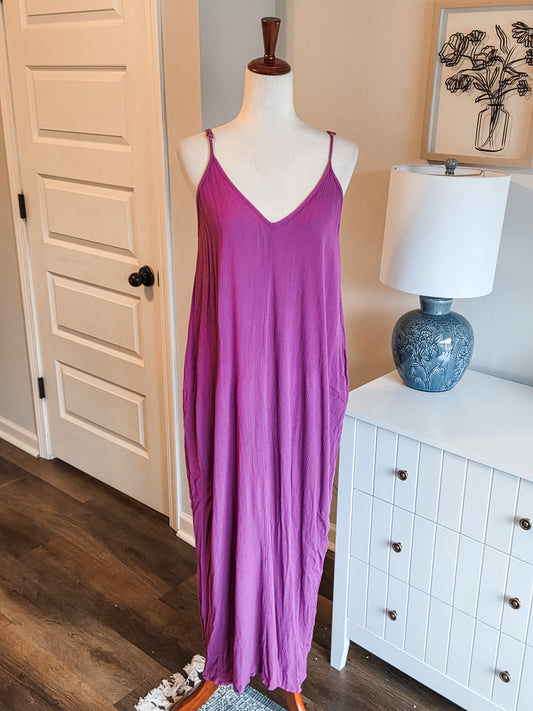 Purple Maxi Dress S/M