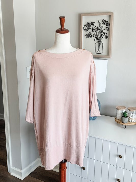 Pink Maternity Top XXL