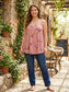 Pink Floral Tank 2X
