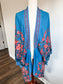 Blue Orange Kimono S/M