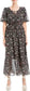 Black Pink Green Floral Maxi Dress XL