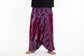 Burgundy Print Harem Pants XL-2X