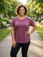 Maroon Athletic Tee 2X