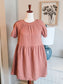 Dusty Pink Cotton Dress XS