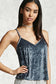 Blue Velvet Tank S/M