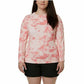 Pink Tie Dye Rash Guard Top XXL
