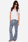 Blue Print Pants L