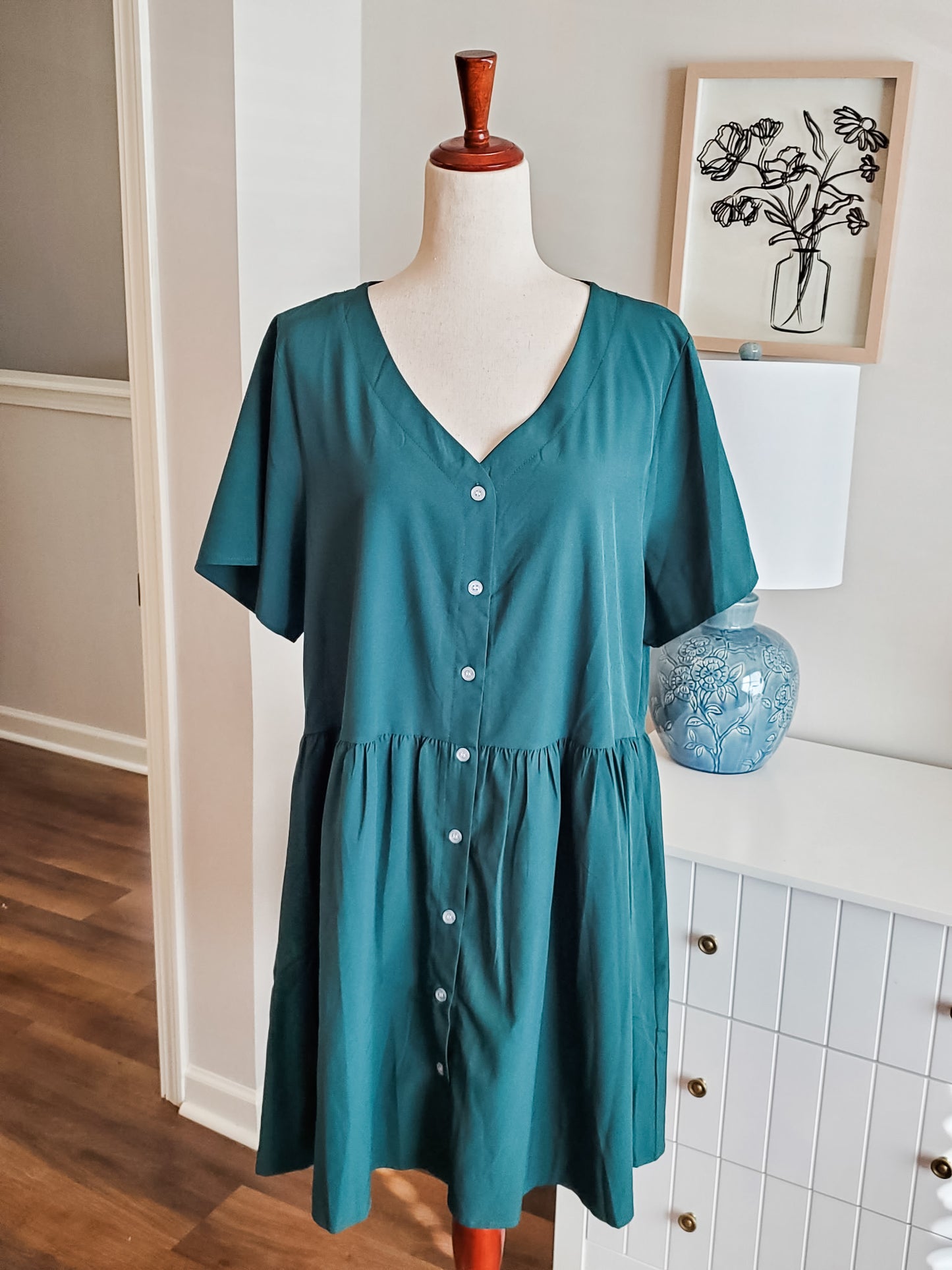 Hunter Green Dress L