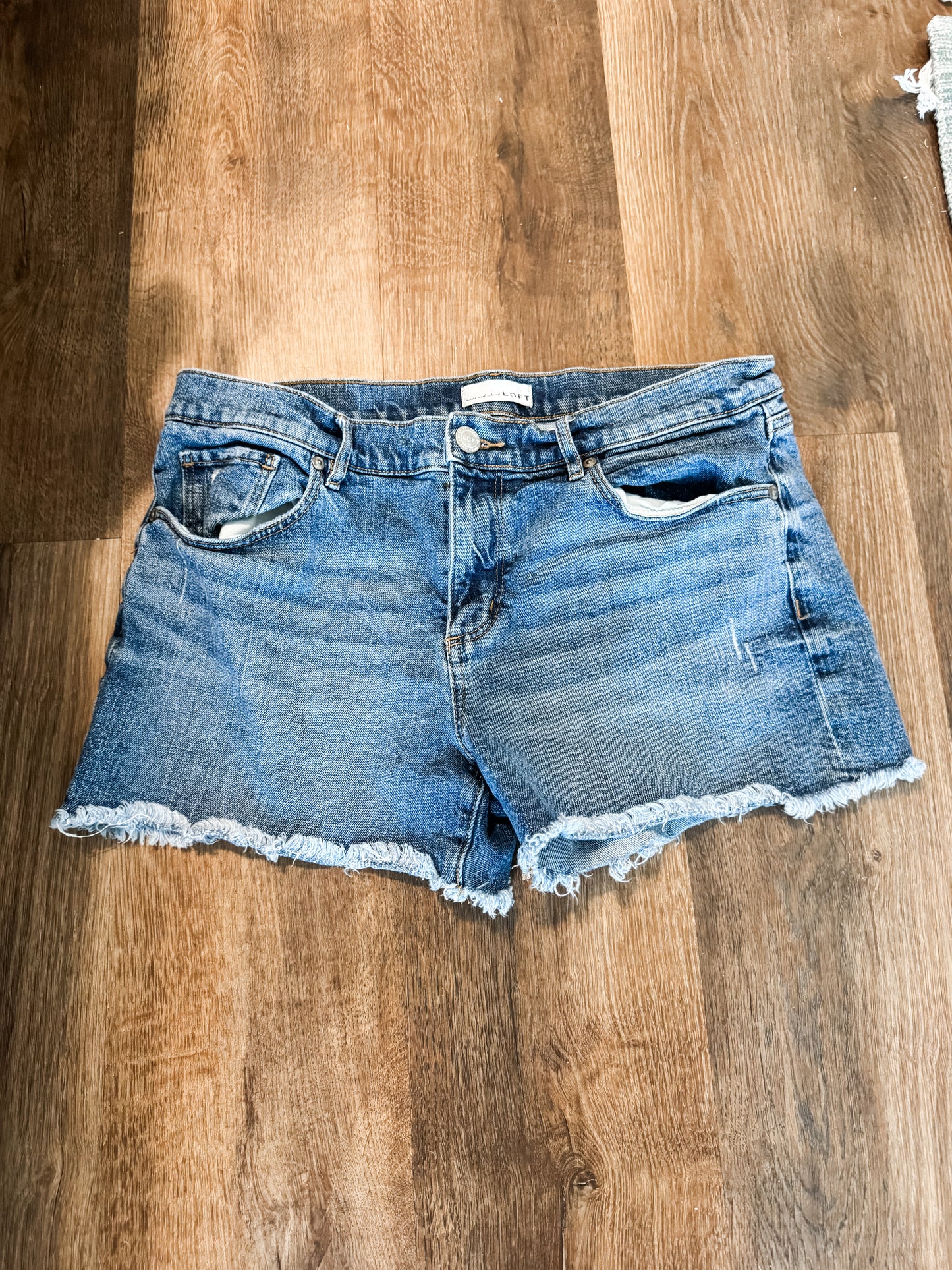 Cutoff Denim Shorts 8/29