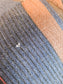 Blue Brown Green Striped Top XS
