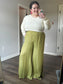 Lime Green High Waisted Pants