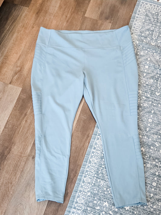 Dusty Green Leggings 3X