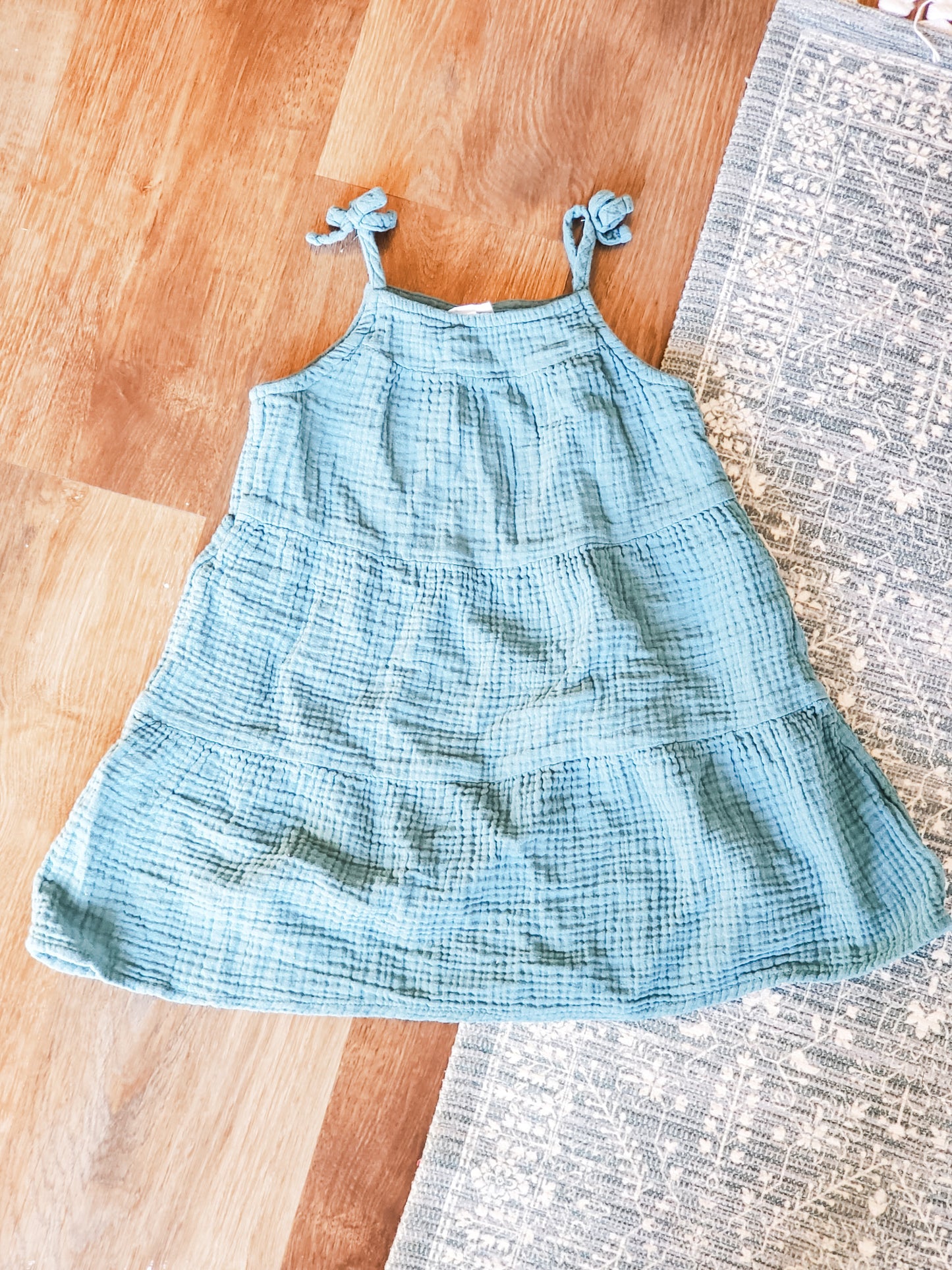 Teal Dress 4T