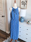 Blue Print Dress XL
