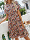 Black Floral Dress XS/S