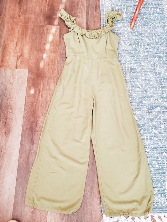 Green Jumpsuit S/M